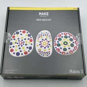 MAKE Market Rock Mold Kit - Colorful Craft Set